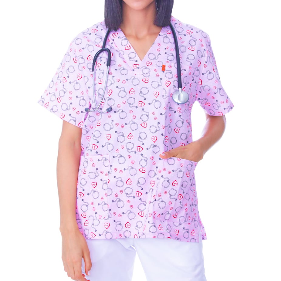 Pyjama Imprimé Femme Stéthoscope / NEBKA