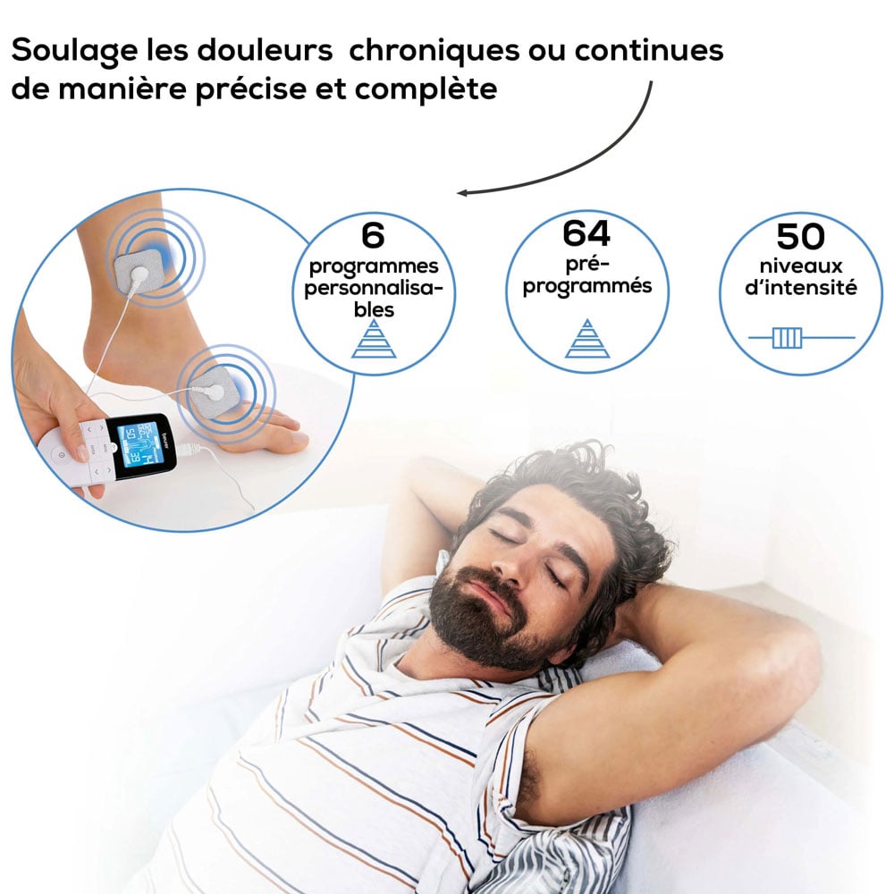 Electrostimulateur TENS/EMS numérique Beurer EM49 / BEURER