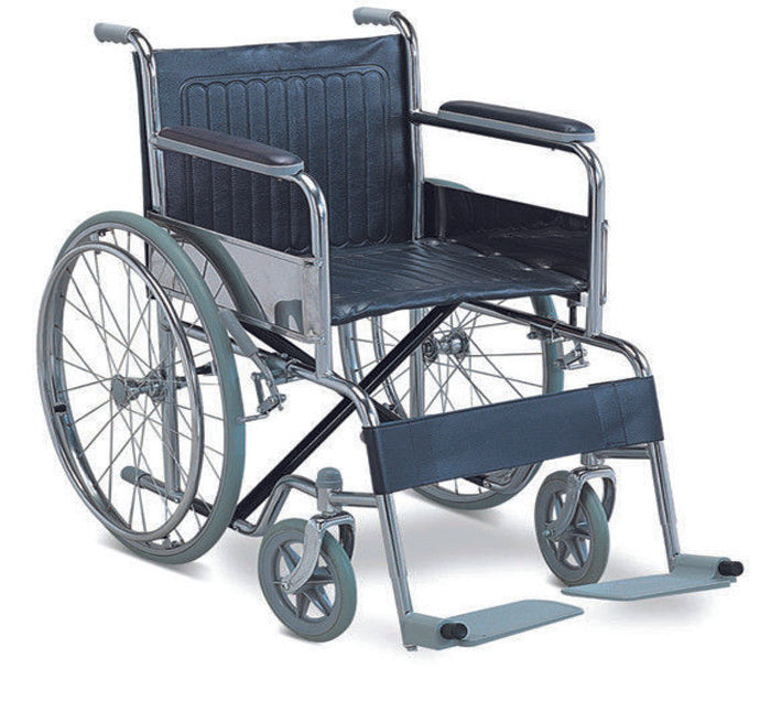 FAUTEUIL ROULANT ADULTE 'BASIC CHROME'