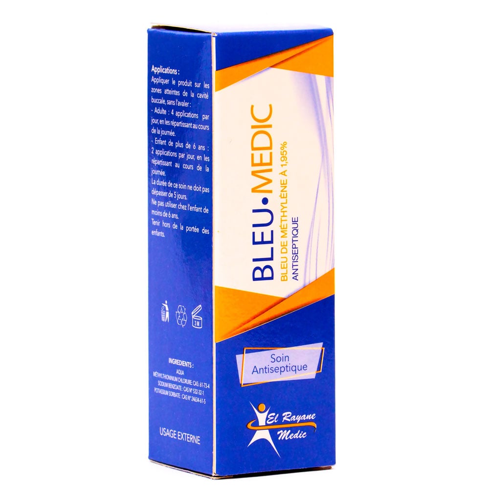 Bleu de Méthylène Spray / EL RAYANE MEDIC
