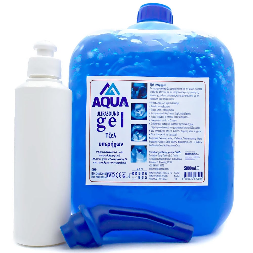 Gel d’Échographie Aqua Ultrasound Blue 5000ml / Aqua