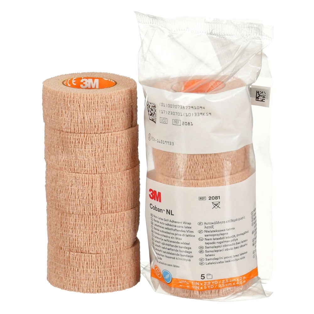 Coban 2,5cm x 2m Bande cohésive médicale / 3M