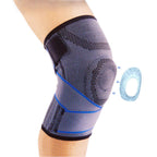Genouillère avec coussinet en gel rotulien et stabilisateurs latéraux / Comfort