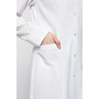 Blouse Blanche Longue pour Femme Col tailleur / OPTIMIUM PRO