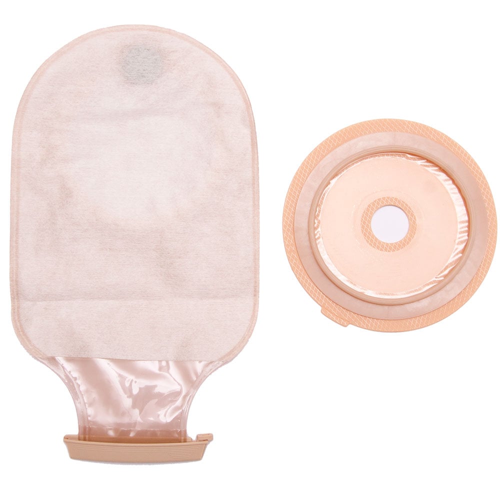 Poche de colostomie vidangeable en 2 pièces / Colostobags