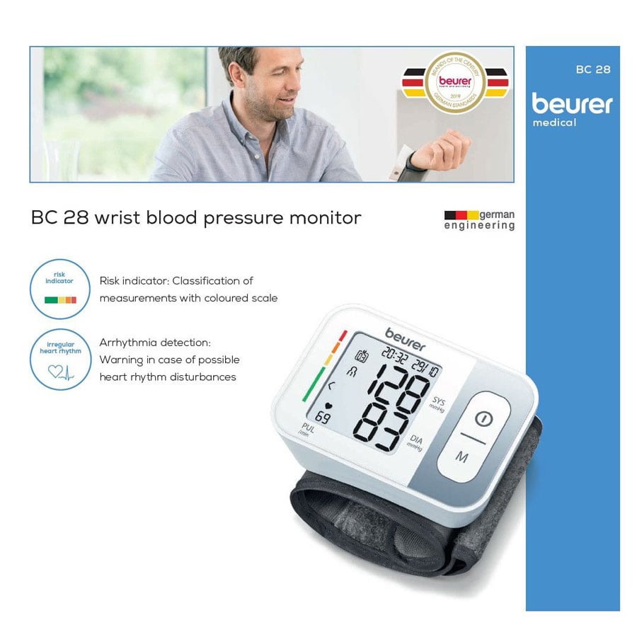 Tensiomètre à poignet Beurer BC-28 / BEURER